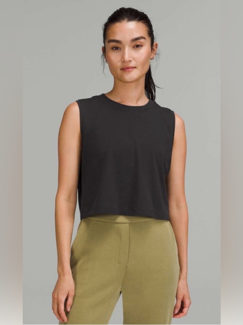 Lululemon All Yours Cropped Tank Top - Size 10 NWT